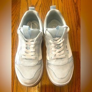 Blue women vans shoes size 10.5